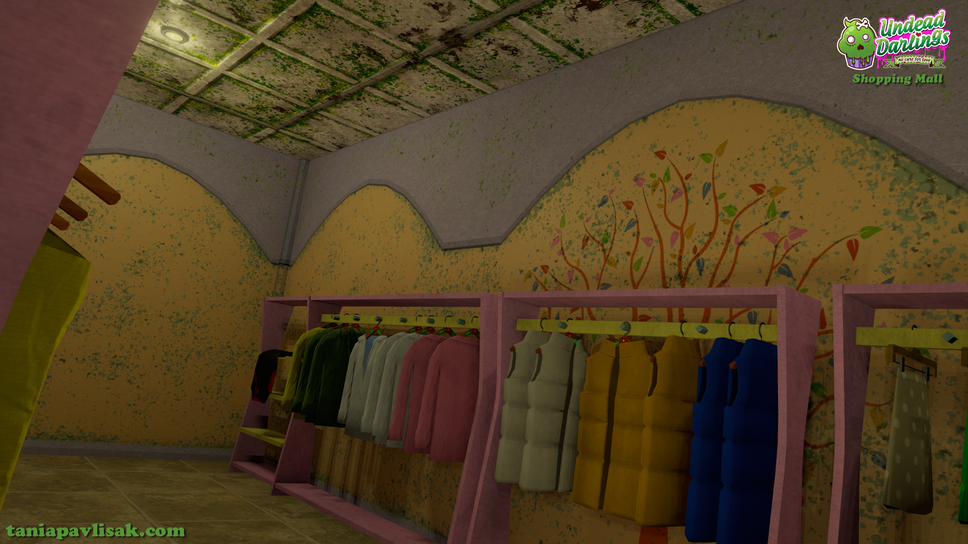 Clothing store interior