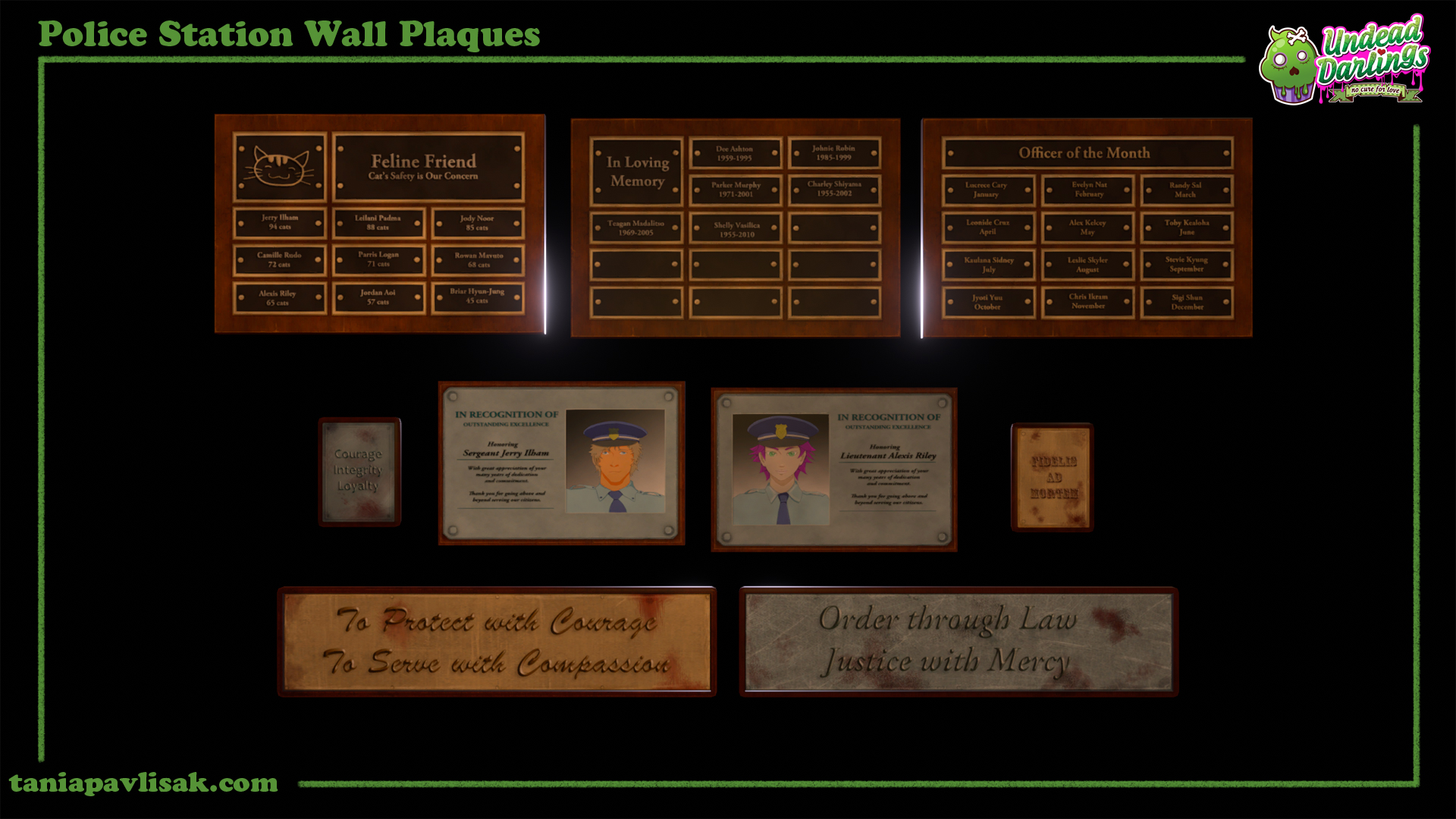 Achievements and Motivational Wall Plaques